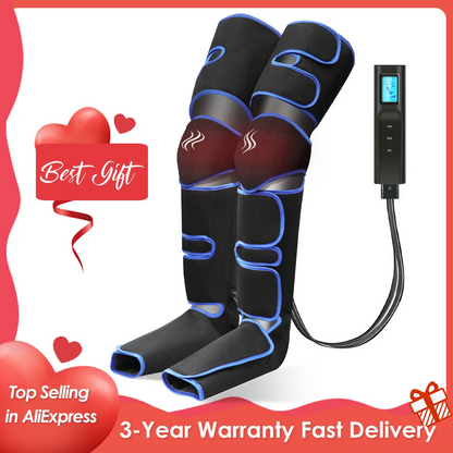 360° Foot air pressure leg massager promotes blood circulation, body massager, muscle relaxation, lymphatic drainage device 2025